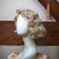 Wavy Ash Blonde Bob