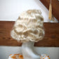 Wavy Ash Blonde Bob